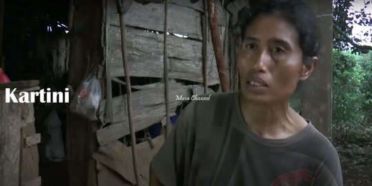 Kisah Hidup Kartini, 10 Tahun Tinggal Sendiri di Hutan Belantara Tanpa Rasa Takut
