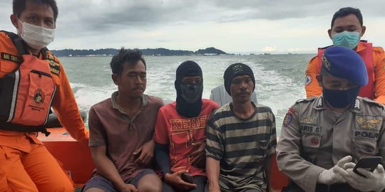 Kapal Mati Mesin, Tiga Warga Penajam Terombang Ambing di Laut 32 Jam