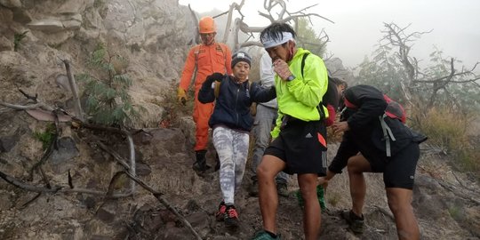 Dua Pendaki Tersesat di Gunung Agung Ditemukan Selamat