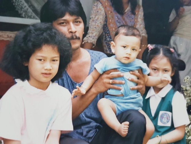 foto masa kecil raffi ahmad