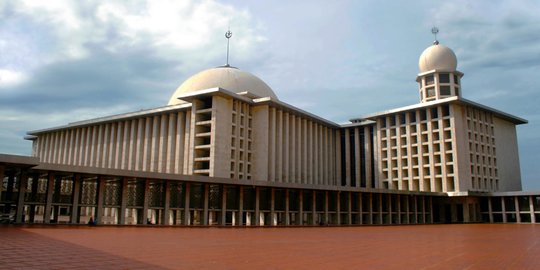 Renovasi Belum Rampung Masjid  Istiqlal  Tak Gelar Salat 