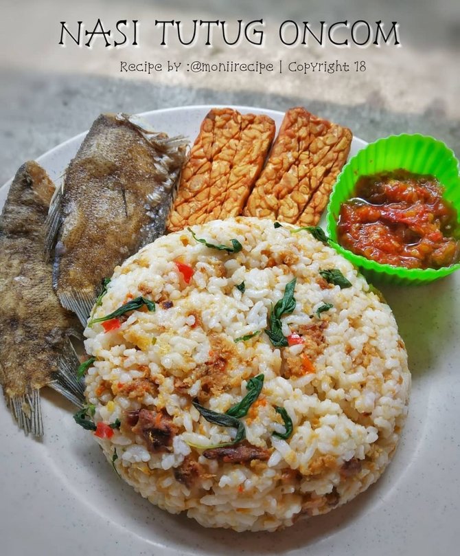 resep oncom