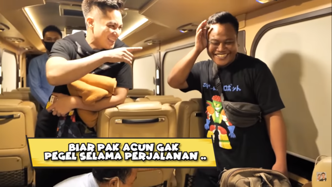 baim wong sediakan bus mewah spesial antar ke klaten