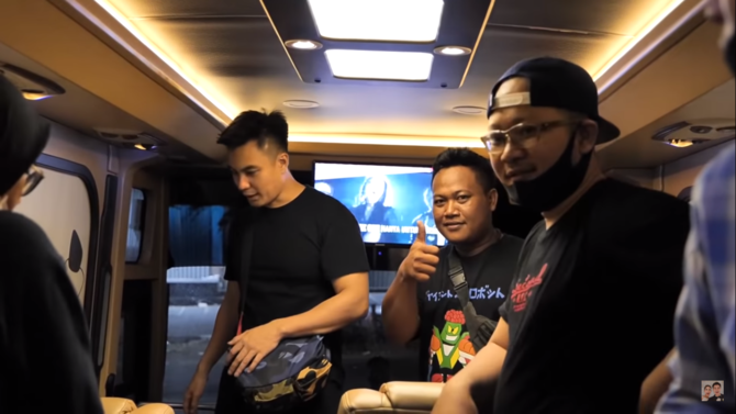 baim wong sediakan bus mewah spesial antar ke klaten