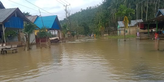 Banjir Rendam Delapan Desa di Konawe Utara