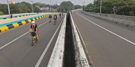 Masuk Zona Merah Covid-19, Lokasi Bersepeda di DKI Dikurangi Jadi 30 Titik