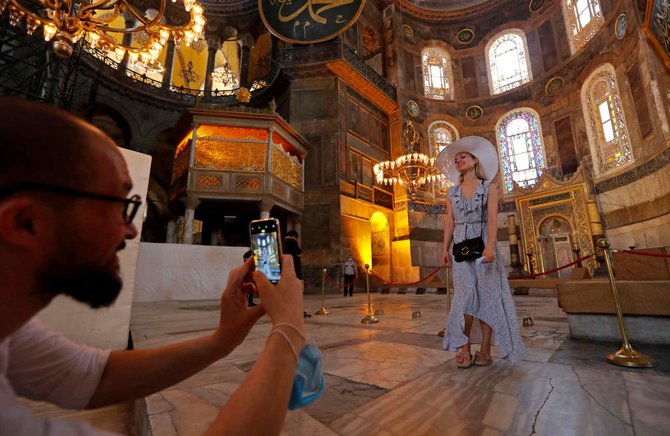 kemegahan hagia sophia yang resmi diubah jadi masjid