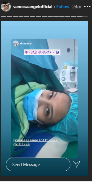 ini potret bayi vanessa angel yang baru lahir
