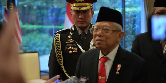Ma'ruf Amin Imbau Pelaku Ekonomi Lebih Kreatif di Era Kenormalan Baru
