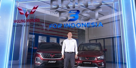 Wuling Sukses Bertahan Tiga Tahun di Pasar Otomotif Indonesia