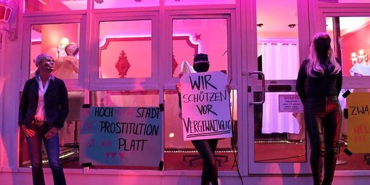 Ratusan Pekerja Seks Jerman Gelar Demo, Minta Rumah Bordil Dibuka Kembali