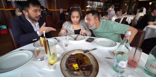 Raffi Ahmad Makan Steak Habis Rp135 Juta, Dagingnya Sepotong 1 Juta