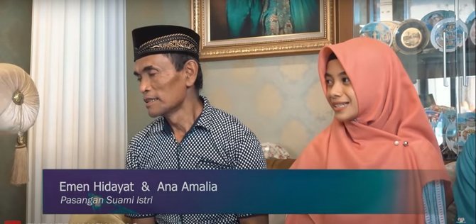 ana dan emen pernikahan jarak 35 tahun setia samapi mati