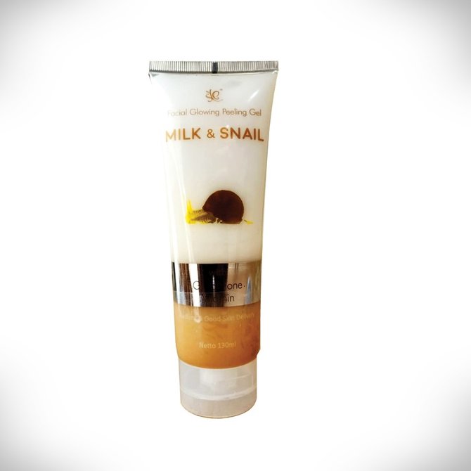 syb facial glowing peeling gel with milk amp snail