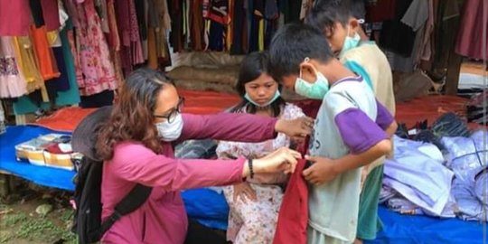 Kisah Anak Rimba Antusias Sambut Tahun Ajaran Baru, Sumringah Beli Seragam Sekolah