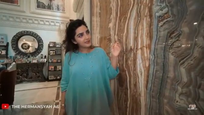 ashanty perlihatkan marmer