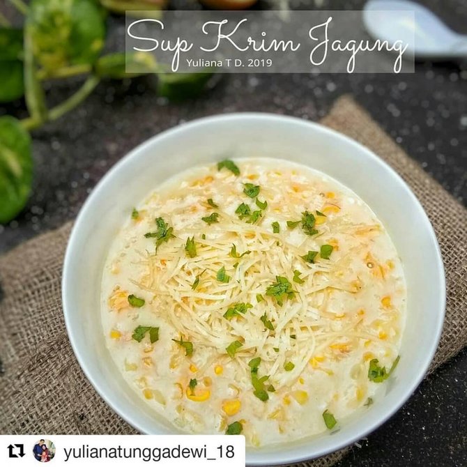 resep sup jagung