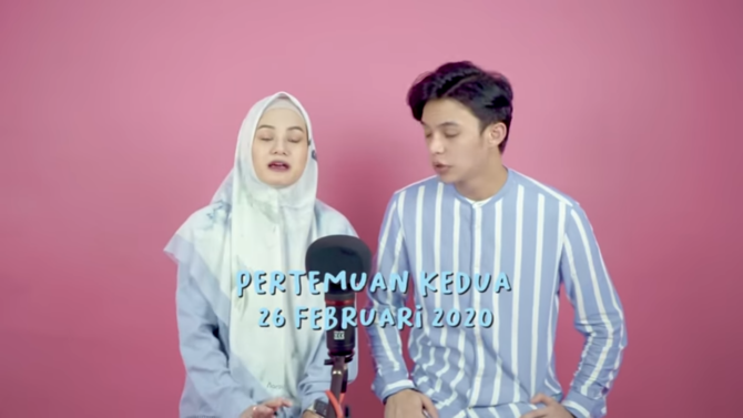 kisah cinta rey mbayang dan dinda hauw