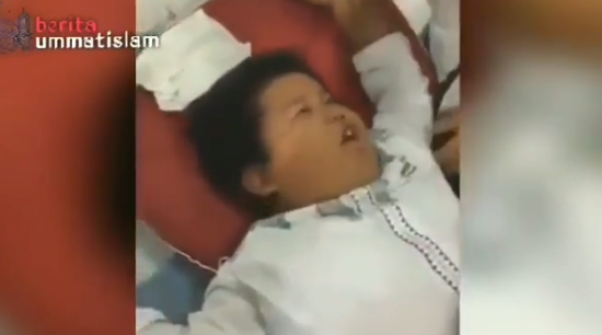 bocah lagi disunat sempat sempatnya prank orangtua