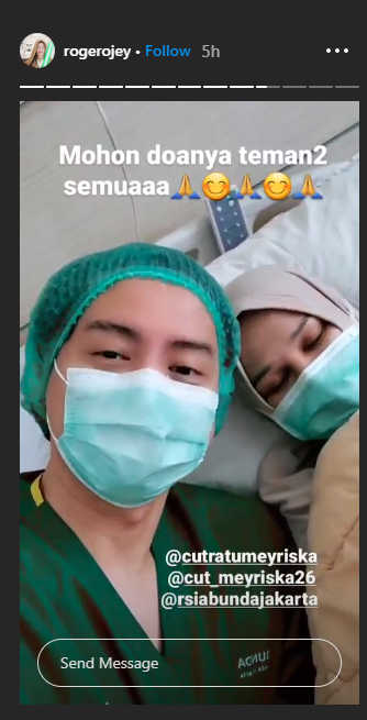 detik detik cut meyriska melahirkan