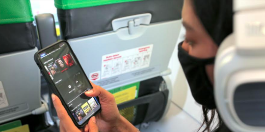 GoPlay dan Citilink Kerja Sama Berikan Akses Konten selama Penerbangan