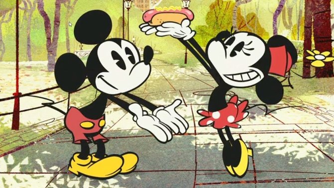karakter animasi disney