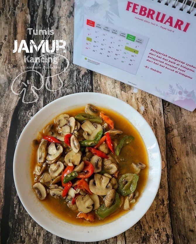 10 Resep Olahan Jamur Kancing Sehat Dan Praktis Untuk Menu Sehari Hari