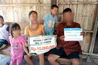 kisah pilu istri kena kanker suami pakai uang donasi