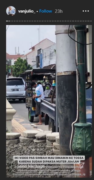 viral nenek renta dipaksa anaknya jualan salak keliling