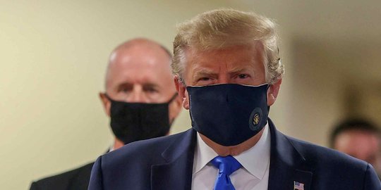 Trump Tidak Akan Wajibkan Warganya Pakai Masker Walaupun Diminta Otoritas Kesehatan