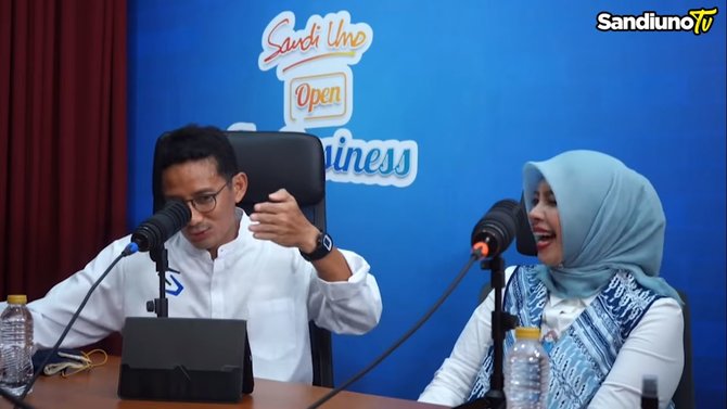 Sandiaga Uno Kenang Masa Pacaran