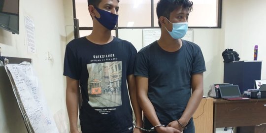 Sedang Terima Paket Ganja Kering, Dua Pemuda di Samarinda Diciduk Petugas BNN