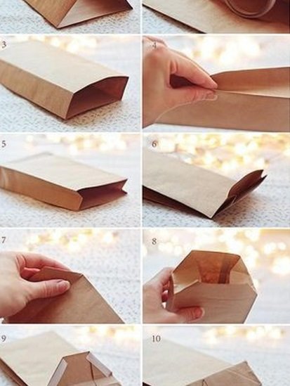 cara membuat paper bag untuk makanan