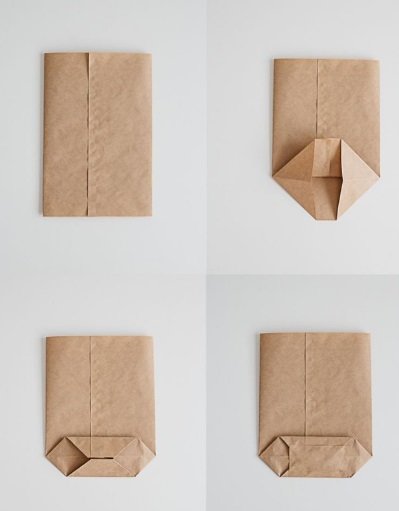 cara membuat paper bag untuk makanan