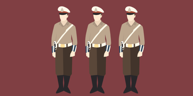 ilustrasi polisi