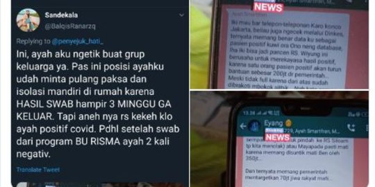 CEK FAKTA: Tidak Terbukti Rumah Sakit Lakukan Kecurangan Demi Dapat Anggaran Covid-19