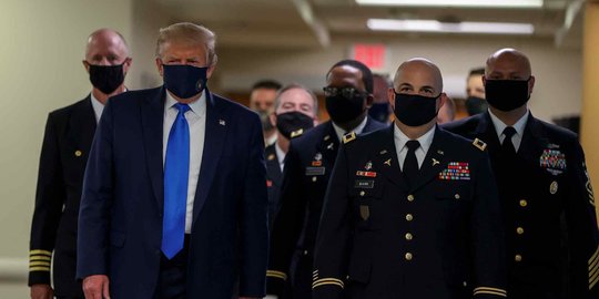 Warga Amerika Tolak Pakai Masker karena Alasan Politik