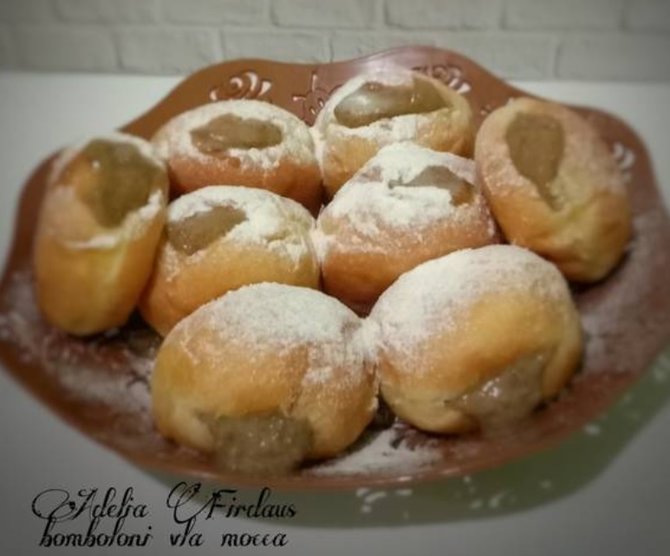 resep kue bomboloni