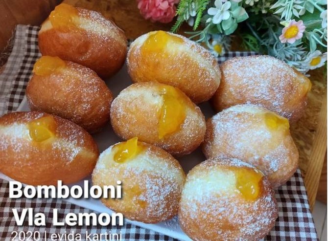 resep kue bomboloni