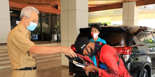 Sering Dibully, Pelajar Banyumas Ini Nekat Bersepeda ke Semarang Temui Ganjar Pranowo