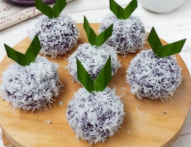 cara membuat klepon jajanan tradisional sedang viral