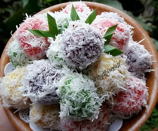 cara membuat klepon jajanan tradisional sedang viral