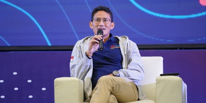 Beri Motivasi  ke Milenial Sandiaga Cerita Jatuh Bangun 