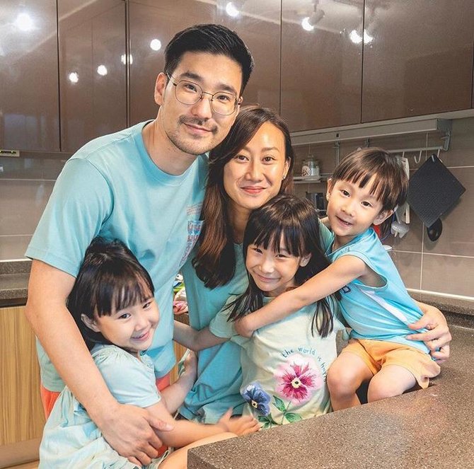 intip keharmonisan keluarga campuran indonesia korea kimbab family yang seru dan kompak