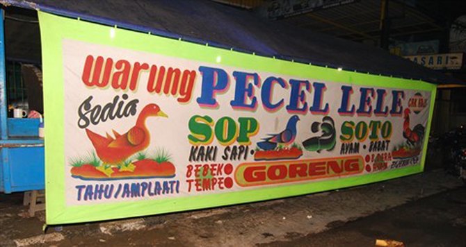 warung pecel lele