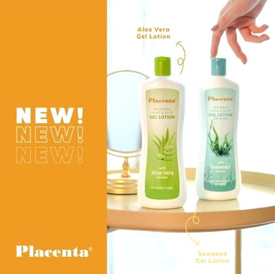 placenta hand amp body gel lotion