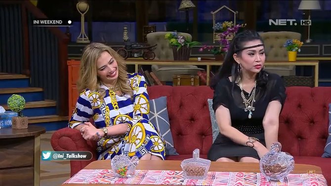 catherine wilson bintang tamu di acara tv