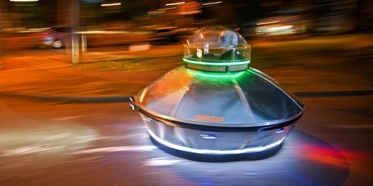 UFO Jalan-Jalan di Taman Hebohkan Warga Kolombia