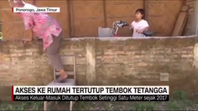 miris lihat bapak dan anak pas masuk rumah