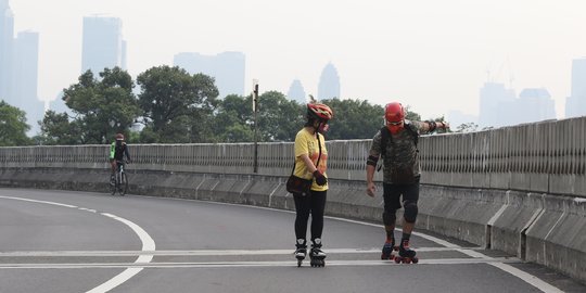 Ada Warga Positif Covid-19, CFD di Jalan Pemuda Rawamangun Ditiadakan